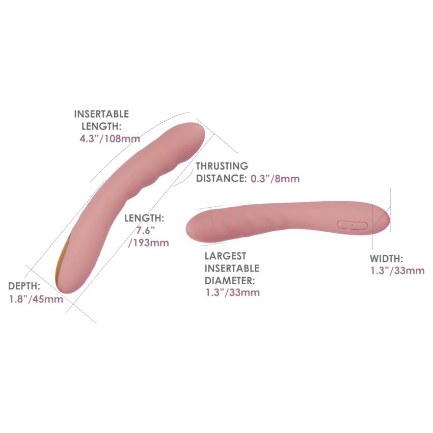 Svakom Ava Neo - okos le-fel vibrátor (pink) - Image 5