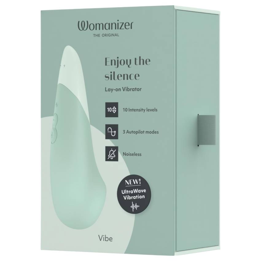 Womanizer Vibe - csikló vibrátor (zöld) - Image 8