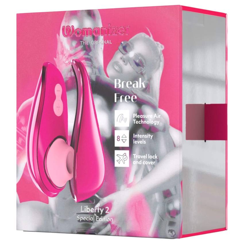 Womanizer Liberty 2 Iggy Azalea - léghullámos csiklóizgató (pink) - Image 7