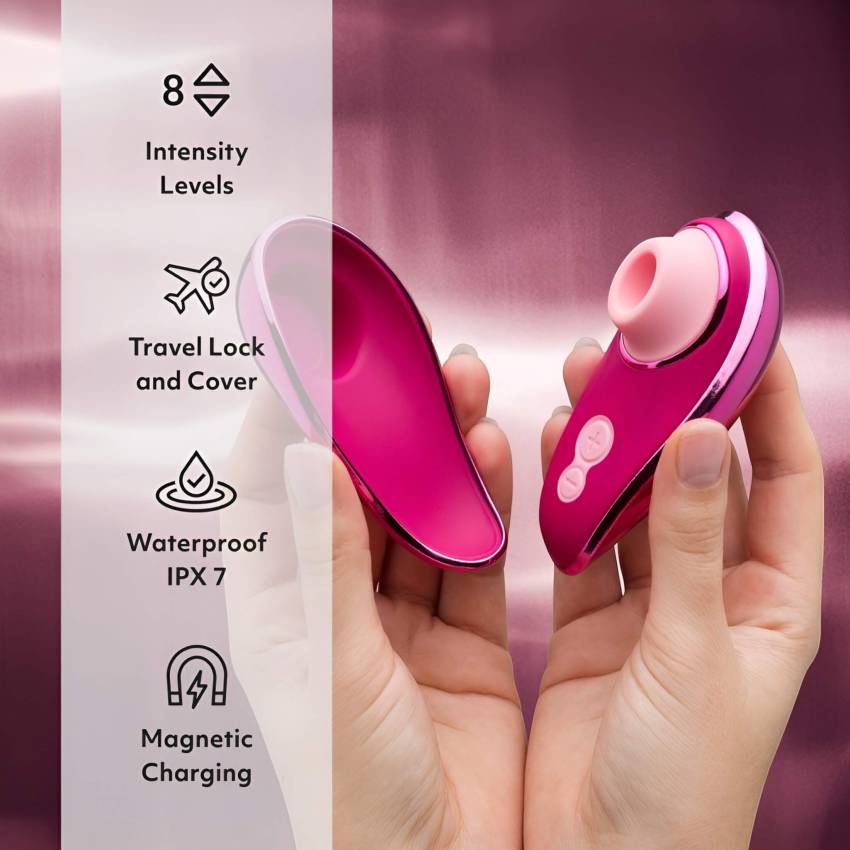 Womanizer Liberty 2 Iggy Azalea - léghullámos csiklóizgató (pink) - Image 8
