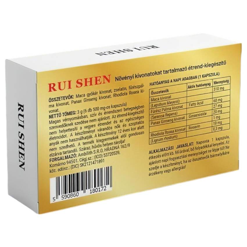 Rui Shen – magömlést késleltető kapszula (6db) - Image 2