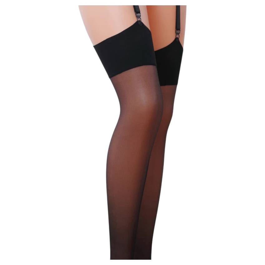 Passion ST001 - harisnya (fekete) - Image 3