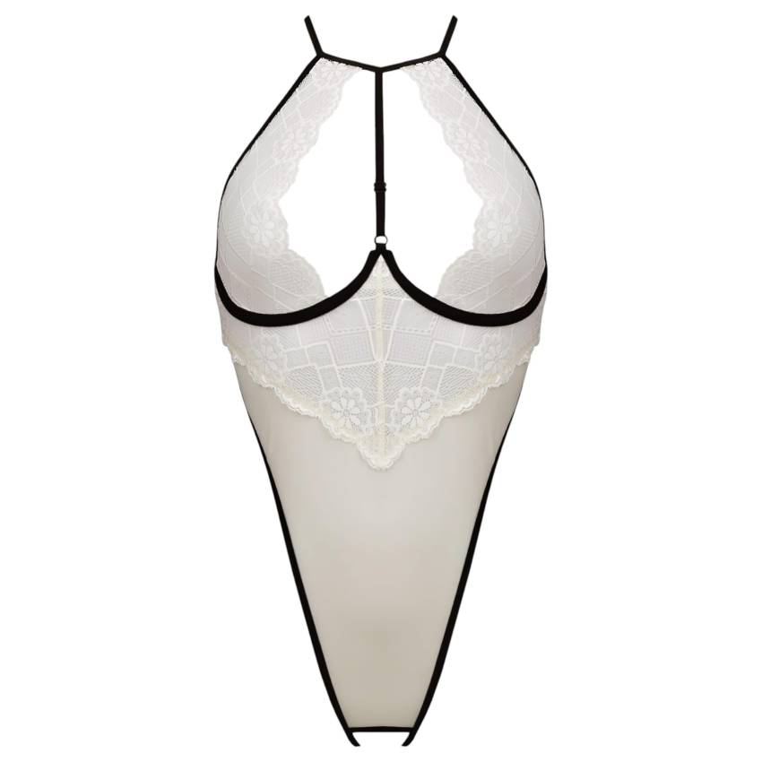 Passion Chika - nyitott body (krém) - Image 3