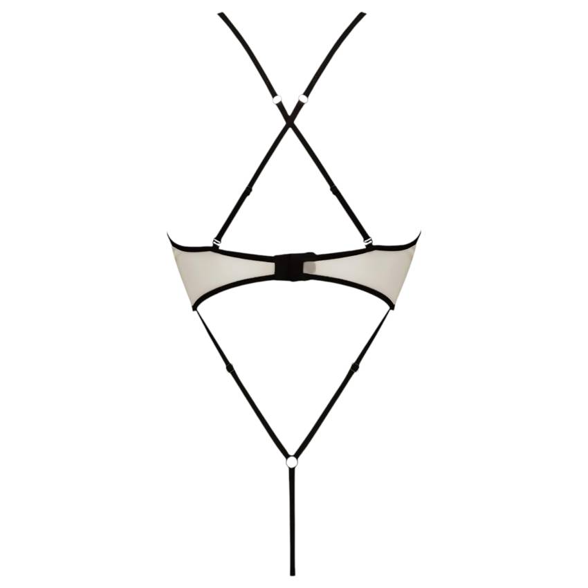 Passion Chika - nyitott body (krém) - Image 5