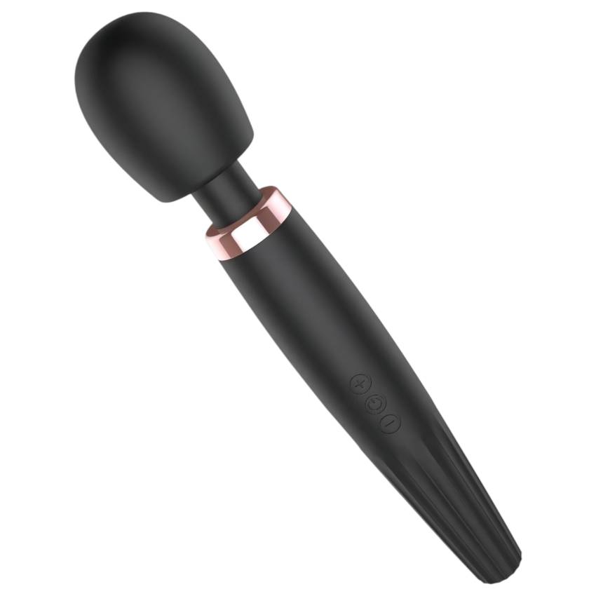 / WEJOY Alyssa - akkus, vízálló masszírozó vibrátor (fekete) - Image 2