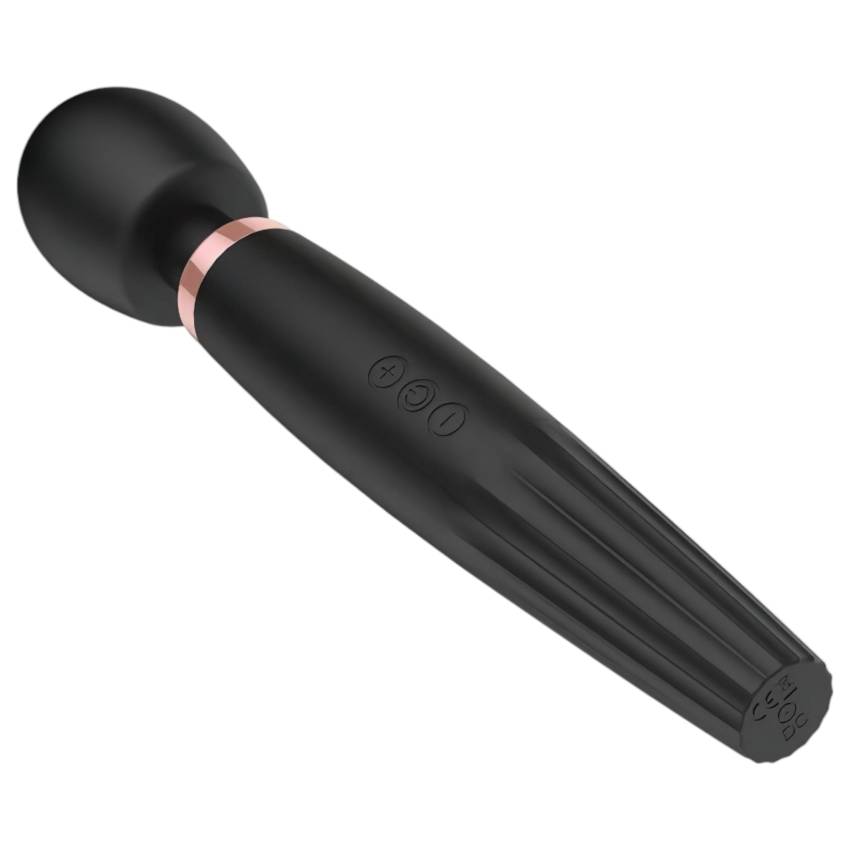 / WEJOY Alyssa - akkus, vízálló masszírozó vibrátor (fekete) - Image 3