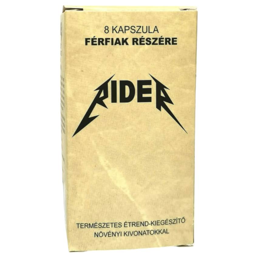 Rider - természetes étrend kiegészítő férfiaknak (8db)
