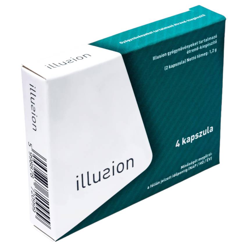 Illusion - természetes étrend kiegészítő férfiaknak (4db)
