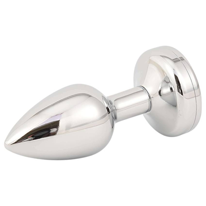 Desirel GlowPlug - világító anál plug - kicsi (ezüst) - Image 7
