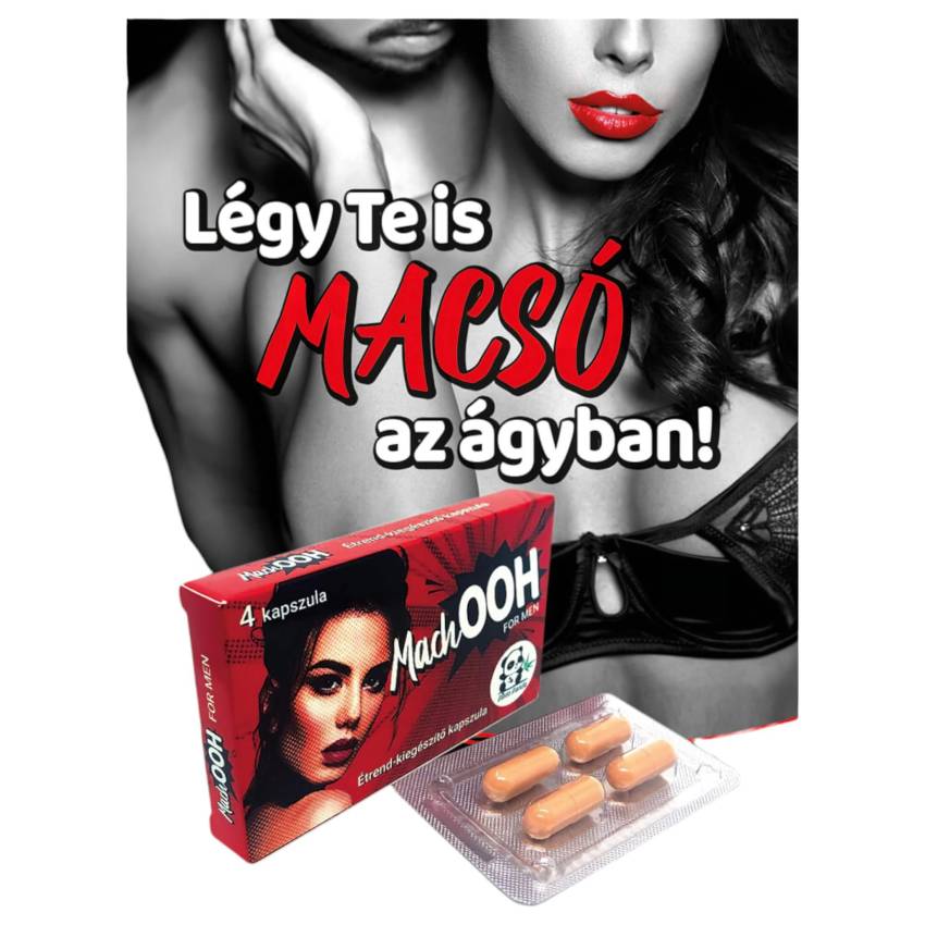 MachOOH étrend kiegészítő kapszula férfiaknak (4db) - Image 4