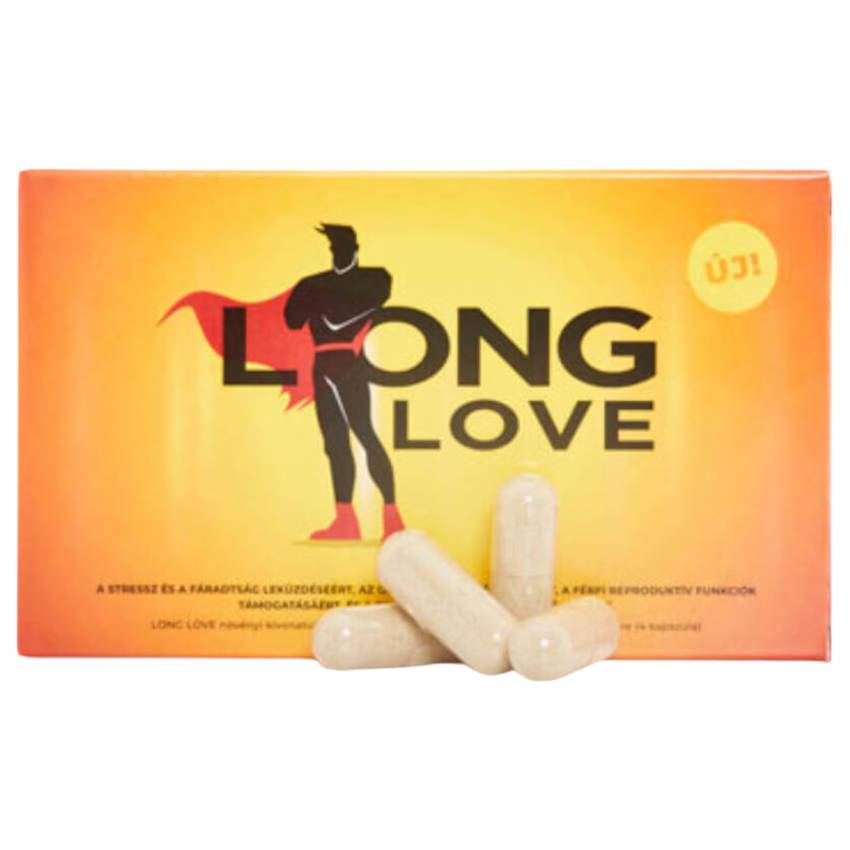 Long Love - magömlést késleltető étrend kiegészítő (4db)