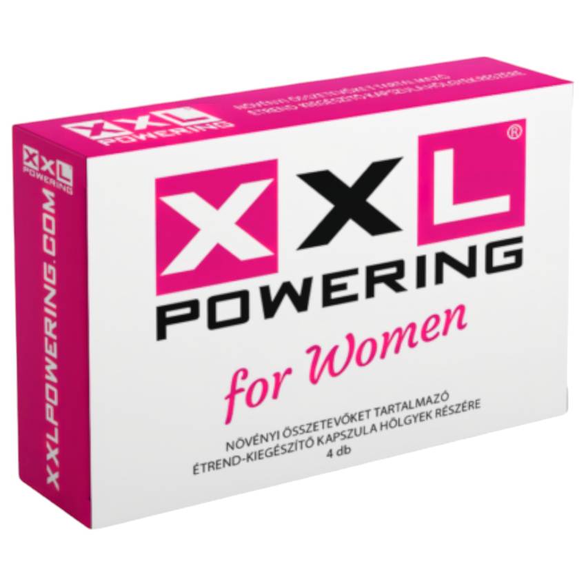XXL Powering for Women - erős étrend kiegészítő nőknek (4db)