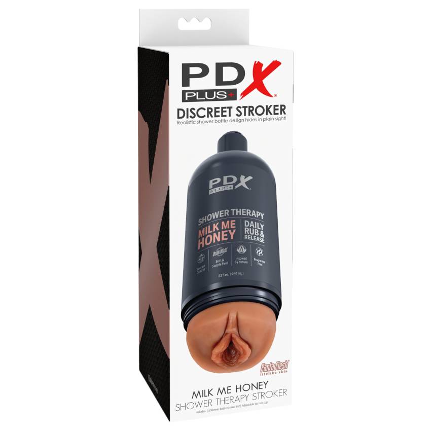 / PDX Plus Milk Me Honey - maszturbátor (natúr) - Image 2