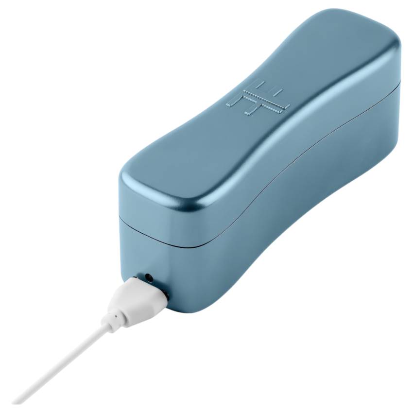 FemmeFunn Bougie - alumínium prémium vibrátor (ezüst) - Image 6