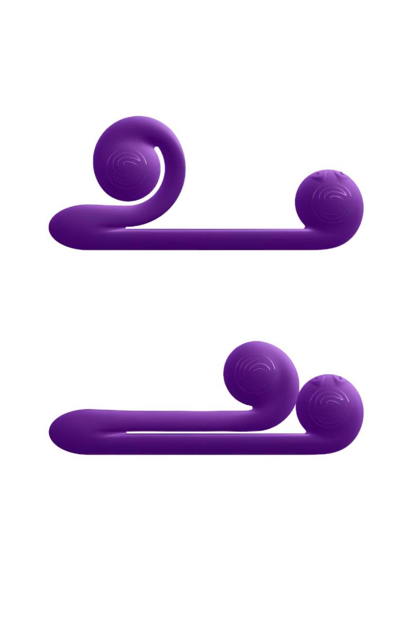 / Snail Vibe Duo - akkus, 3in1 stimuláló vibrátor (lila) - Image 4