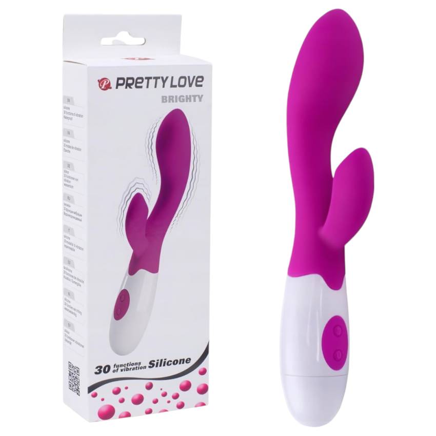 Pretty Love Brighty - csiklókaros G-pont vibrátor (lila) - Image 2