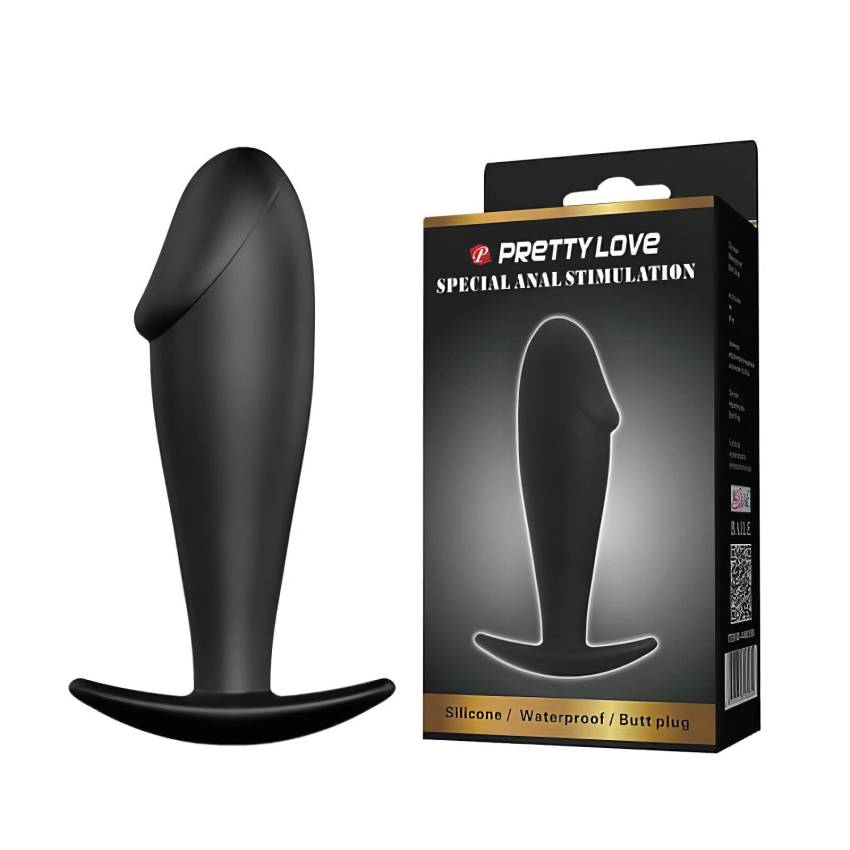 Pretty Love Anal Stimulation Plug - anál plug (fekete) - Image 2