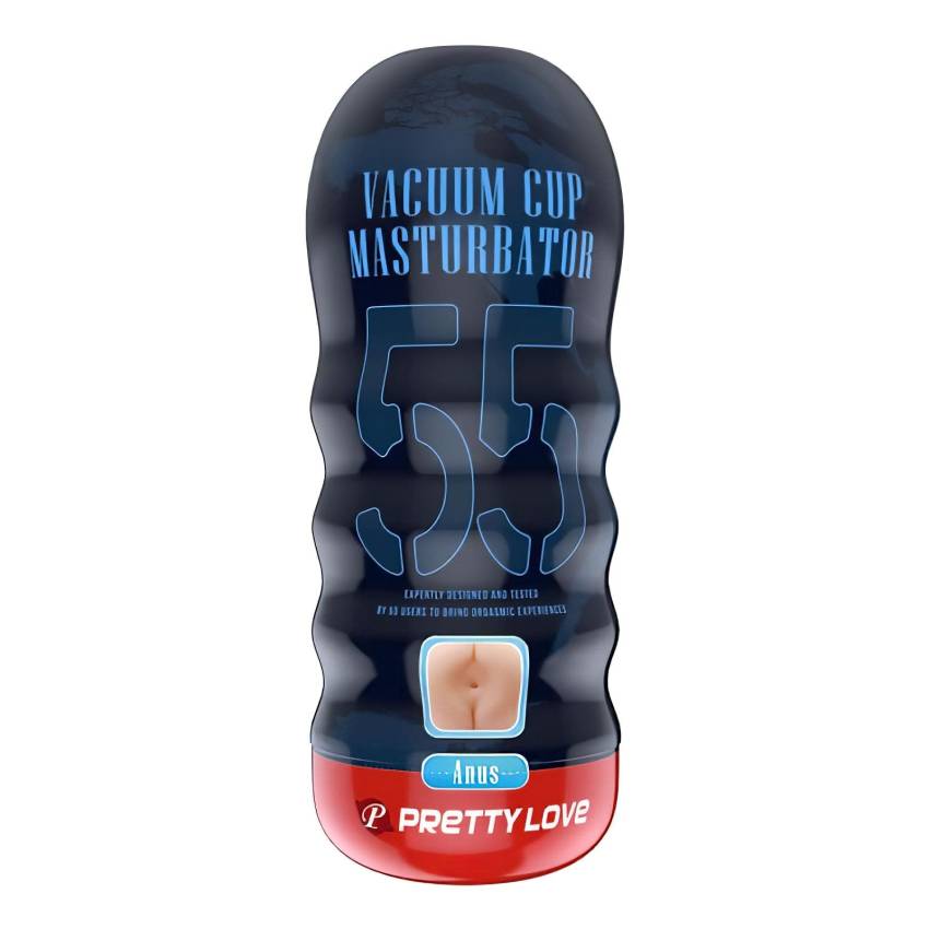 Pretty Love Vacuum Cup - élethű műpopsi maszturbátor (natúr) - Image 2