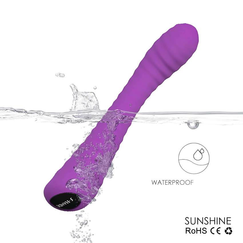 Sex HD Sunshine - akkus, barázdált G-pont vibrátor (lila) - Image 7
