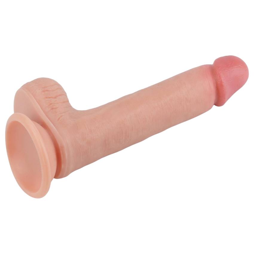 Lovetoy Nature Cock - kétrétegű élethű dildó - 20cm (natúr) - Image 3