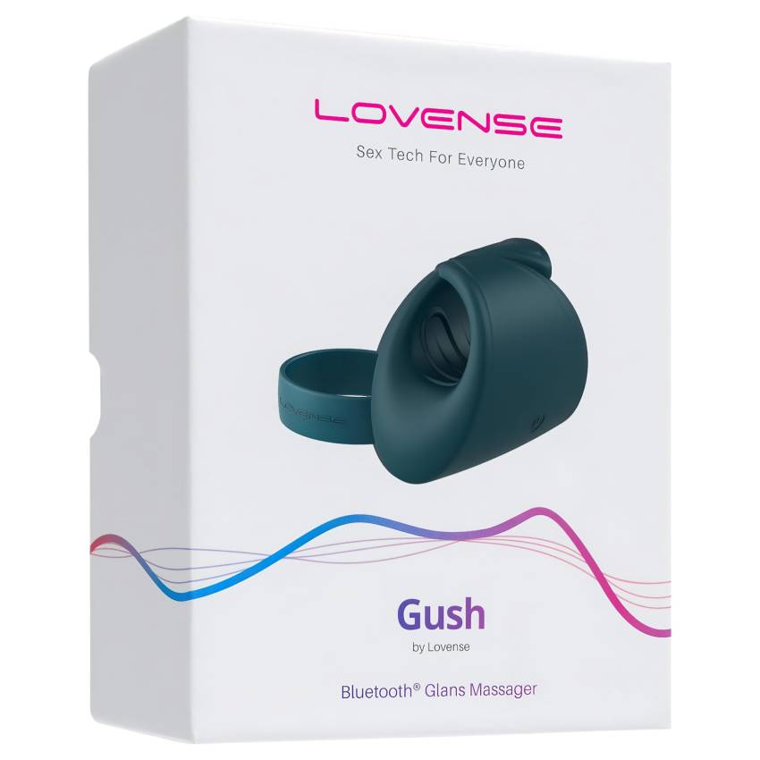 LOVENSE Gush - okos pénisz vibrátor (szürke) - Image 5