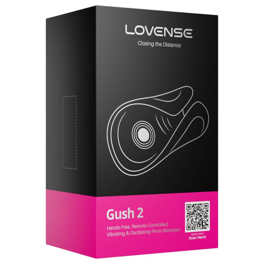 LOVENSE Gush 2 - makkvibrátor (türkiz) - Image 2