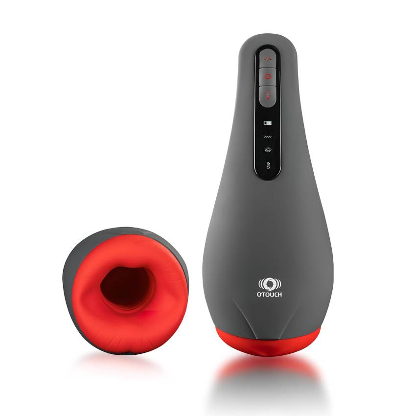 OTOUCH Airturn 2 - akkus szívó maszturbátor (fekete) - Image 6