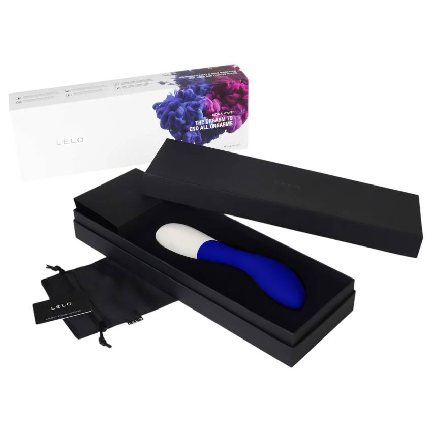 LELO Mona Wave - vízálló G-pont vibrátor (kék) - Image 3