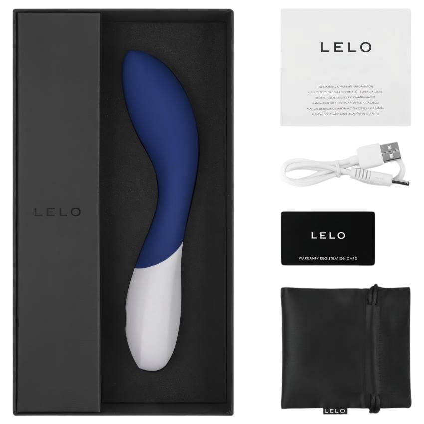 LELO Mona Wave - vízálló G-pont vibrátor (kék) - Image 9