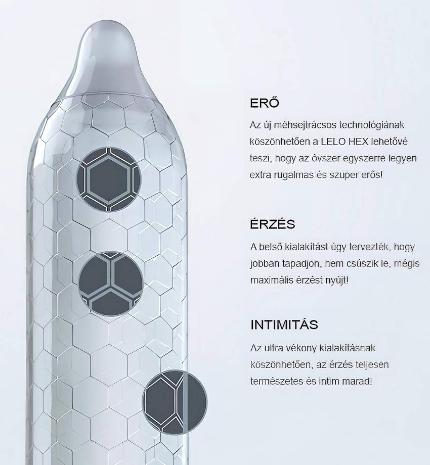 LELO Hex Original - luxus óvszer (12db) - Image 2