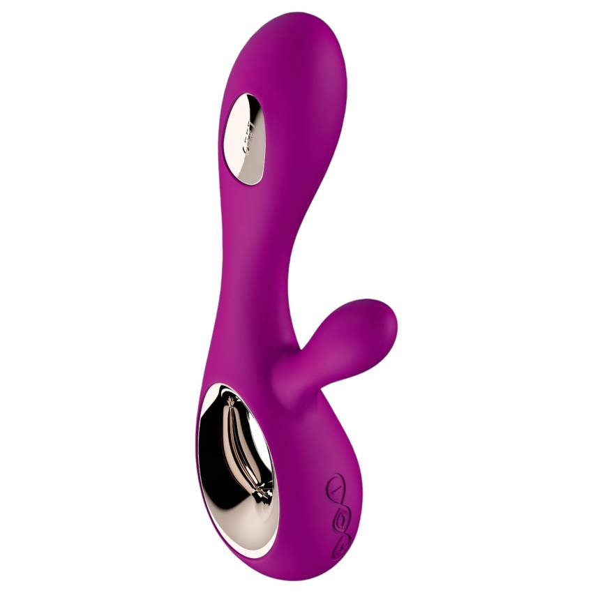 LELO Soraya Wave - akkus, csiklókaros, bólogató vibrátor (lila) - Image 2