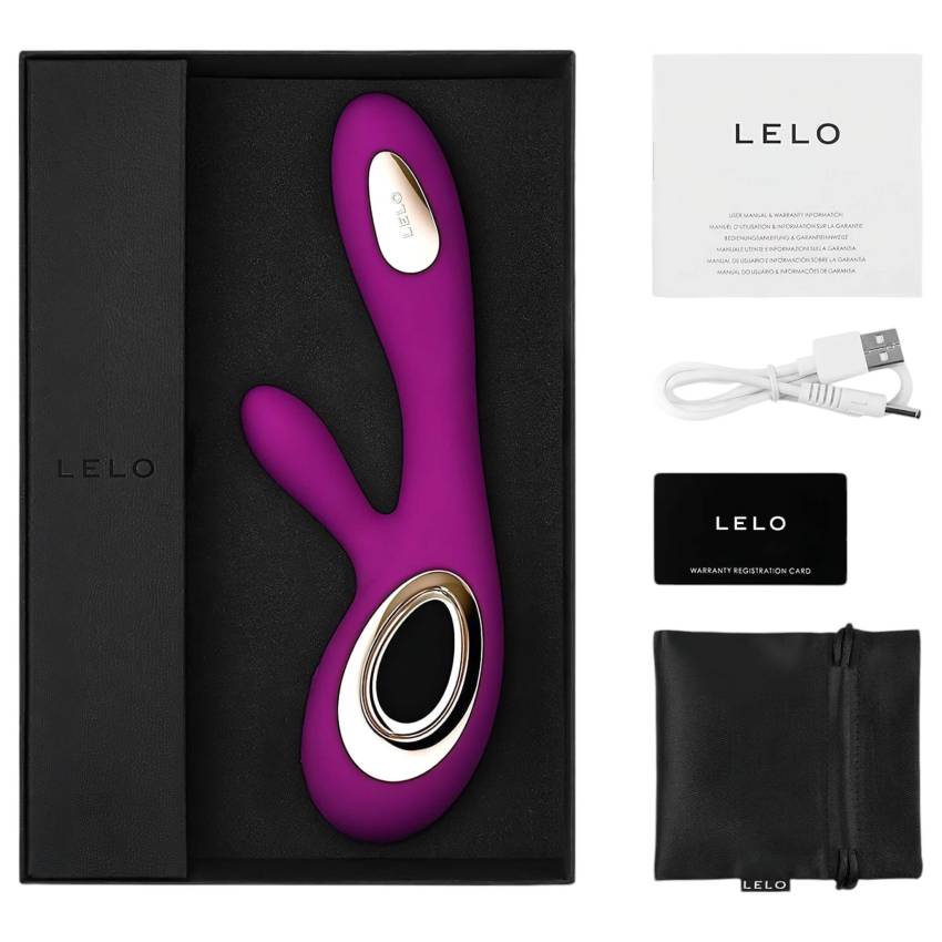 LELO Soraya Wave - akkus, csiklókaros, bólogató vibrátor (lila) - Image 8