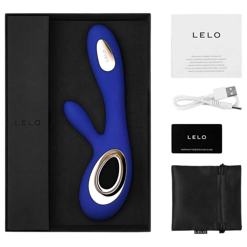 LELO Soraya Wave - akkus, csiklókaros, bólogató vibrátor (kék) - Image 8