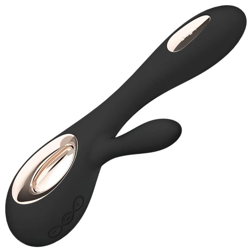 LELO Soraya Wave - csiklókaros, bólogató vibrátor (fekete) - Image 3