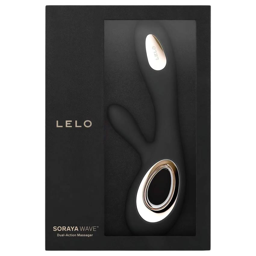 LELO Soraya Wave - csiklókaros, bólogató vibrátor (fekete) - Image 6