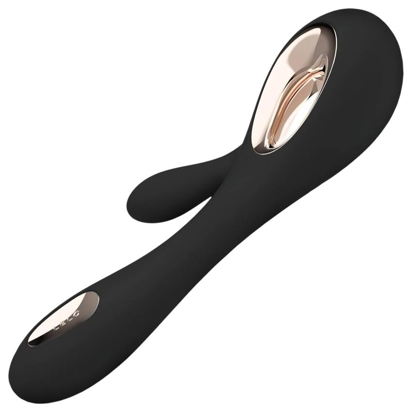 LELO Soraya Wave - csiklókaros, bólogató vibrátor (fekete) - Image 8
