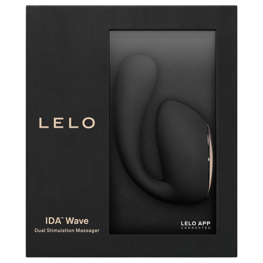 LELO Ida Wave - okos, akkus rezgő-forgó vibrátor (fekete) - Image 6