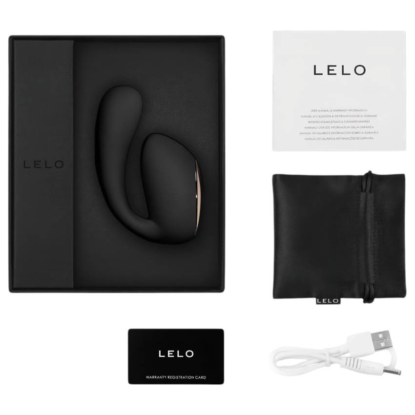 LELO Ida Wave - okos, akkus rezgő-forgó vibrátor (fekete) - Image 7