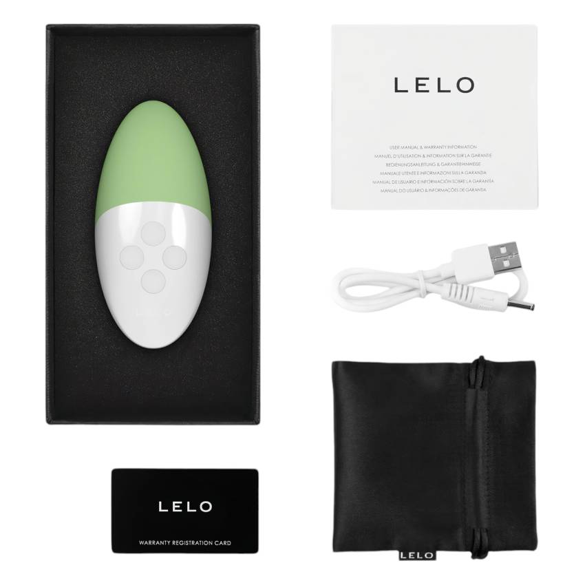 LELO Siri 3 - hanggal aktiválható csikló vibrátor (zöld) - Image 3