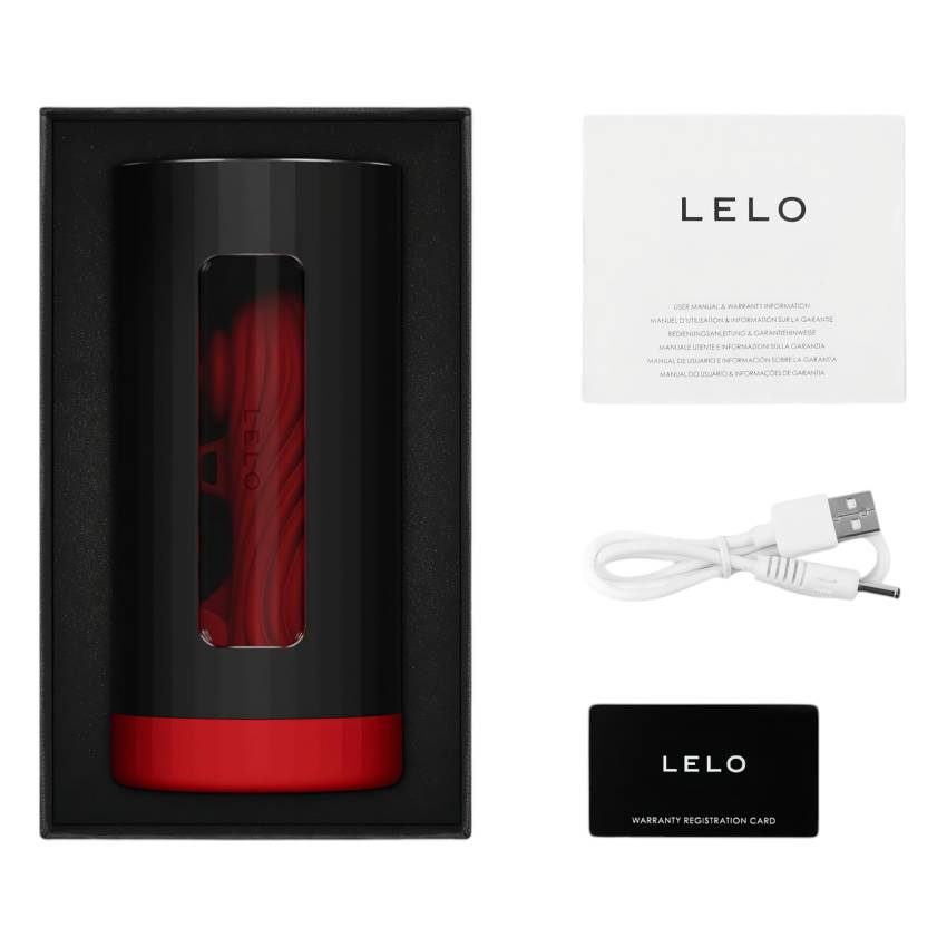 LELO F1s V3 XL - interaktív maszturbátor (piros) - Image 3