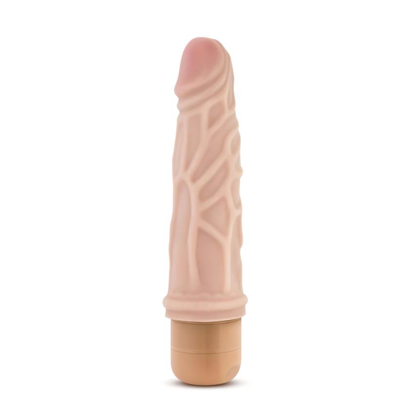 Dr. Skin Vibe No.3. - élethű vibrátor (natúr) - Image 4