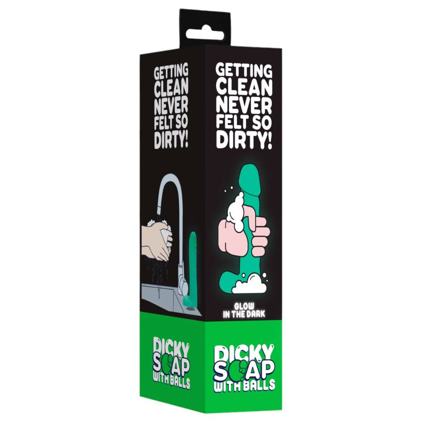 Dicky - világító szappan pénisz herékkel (265g) - Image 2