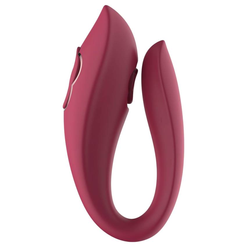 Raytech Rose - akkus, vízálló párvibrátor (piros) - Image 3