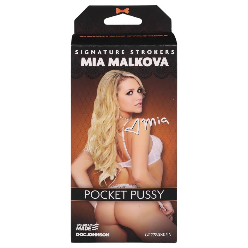 Doc Johnson Mia Malkova - élethű Ultraskyn műpunci (natúr) - Image 3
