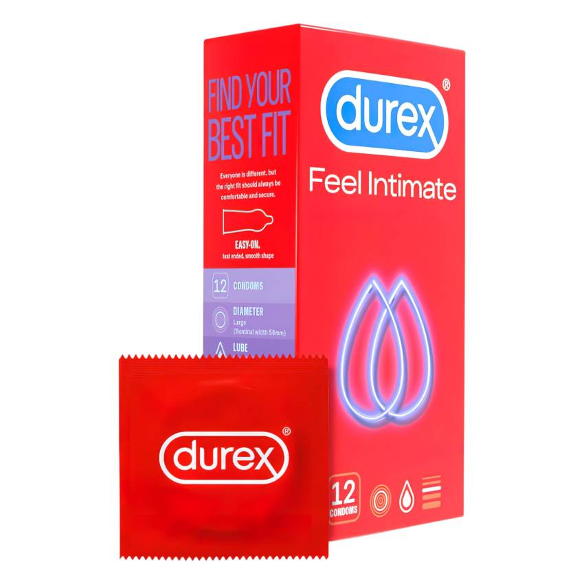 Durex Feel Intimate - vékonyfalú óvszer (12db) - Image 2