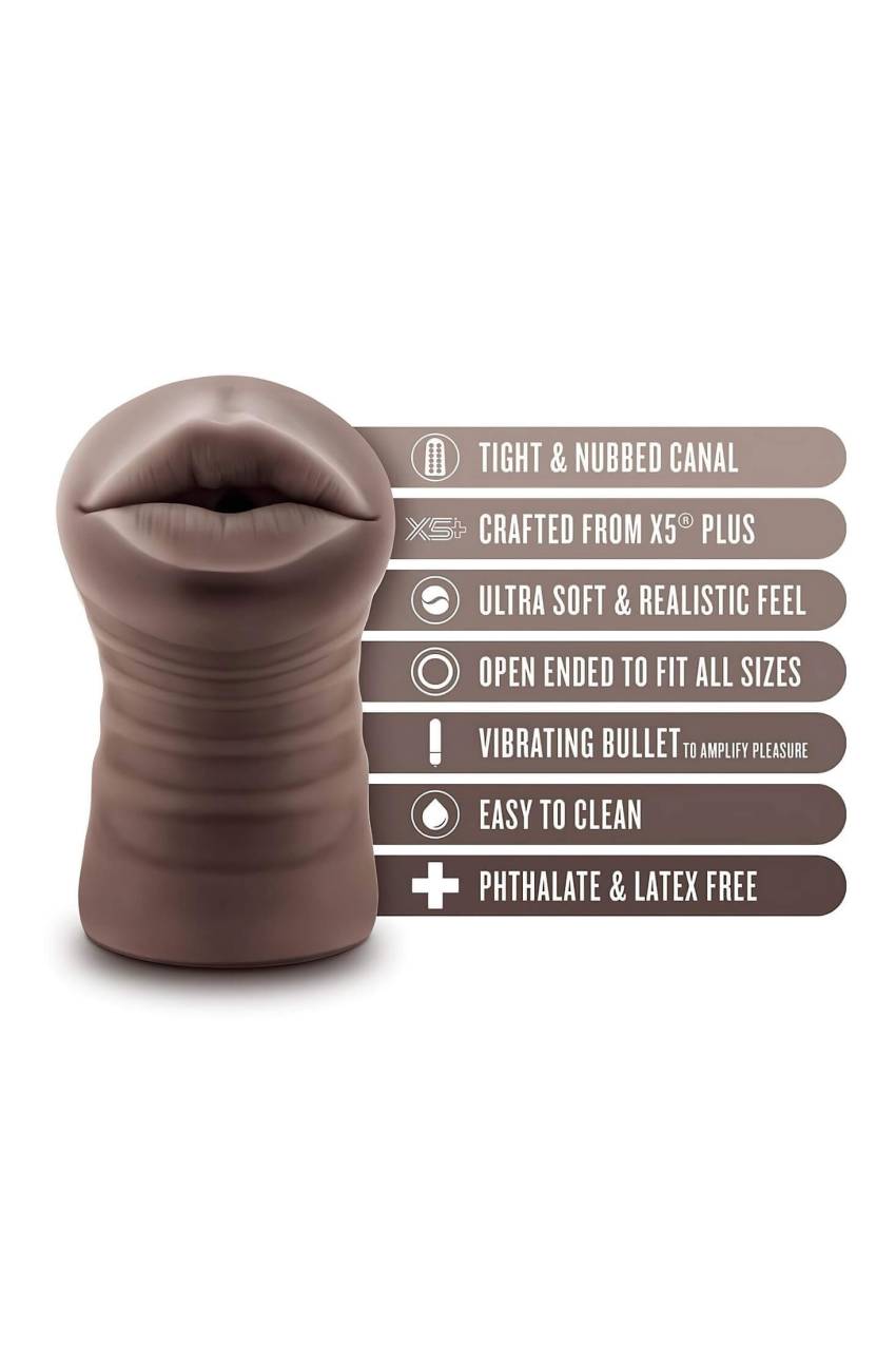 Enlust Krystal - vibrációs műszáj MI képekkel (barna) - Image 4