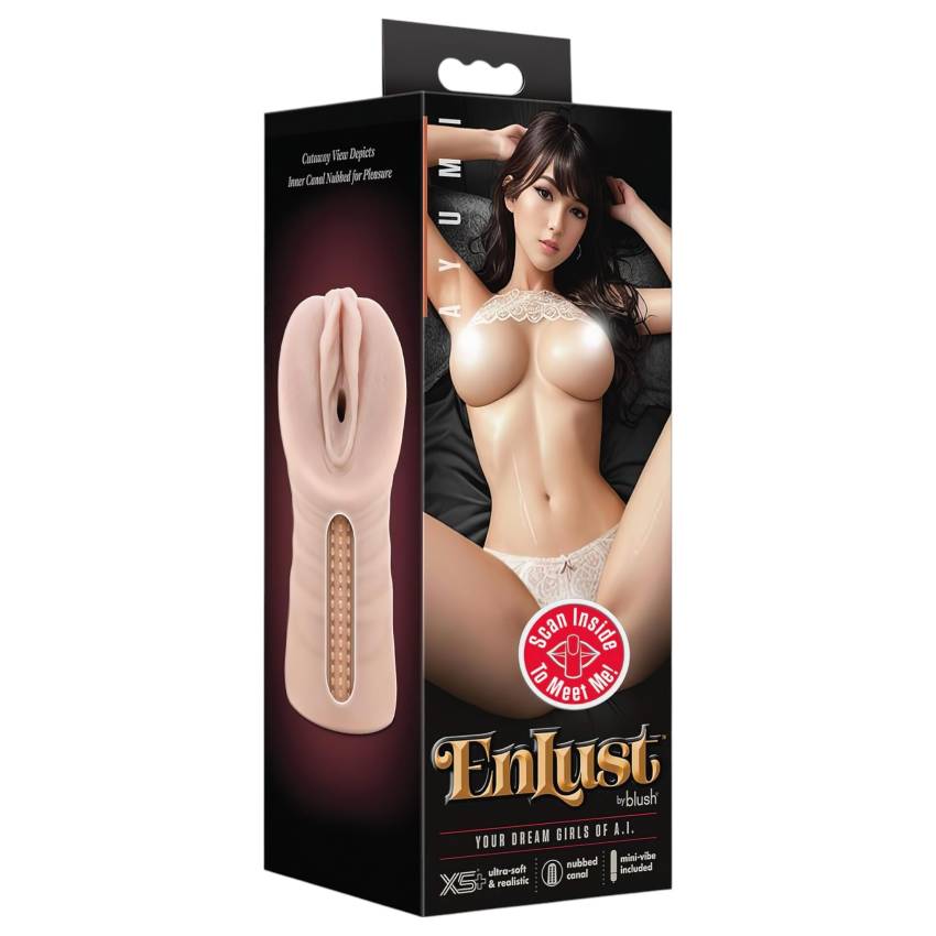 Enlust Ayumi - vibrációs műpunci MI képekkel (natúr) - Image 7
