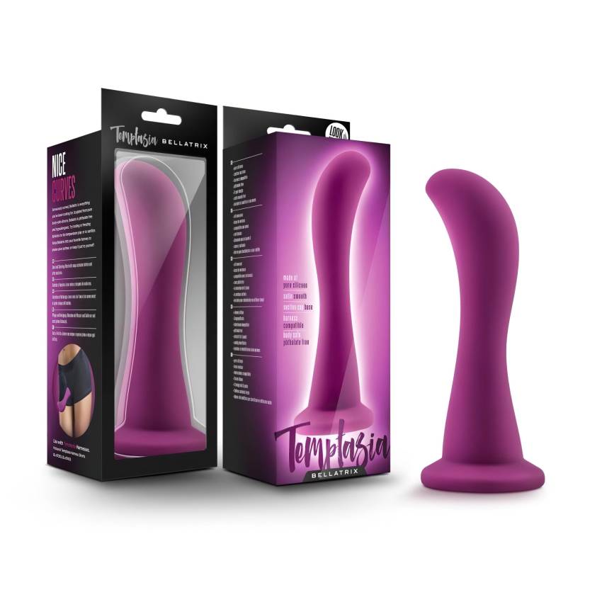 Temptasia Bellatrix - tapadókorongos dildó (lila) - Image 6