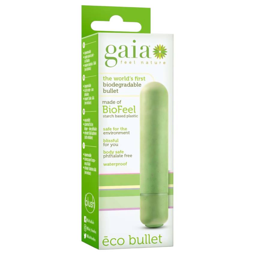 Gaia Eco M - környezetbarát rúdvibrátor (zöld) - közepes - Image 4