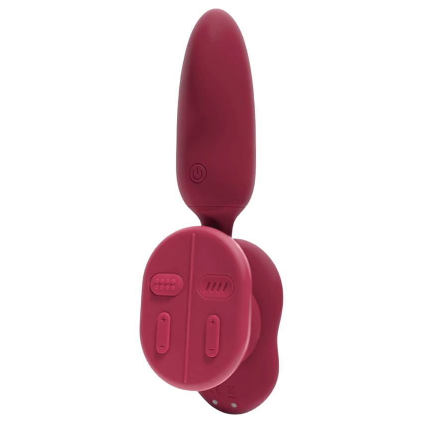 Platanomelón Mobi - 2 részes vibrátor szett - (piros) - Image 4